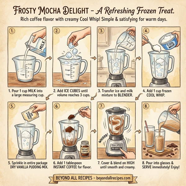 Frosty Mocha Delight instructions