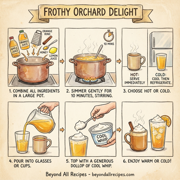 Frothy Orchard Delight instructions
