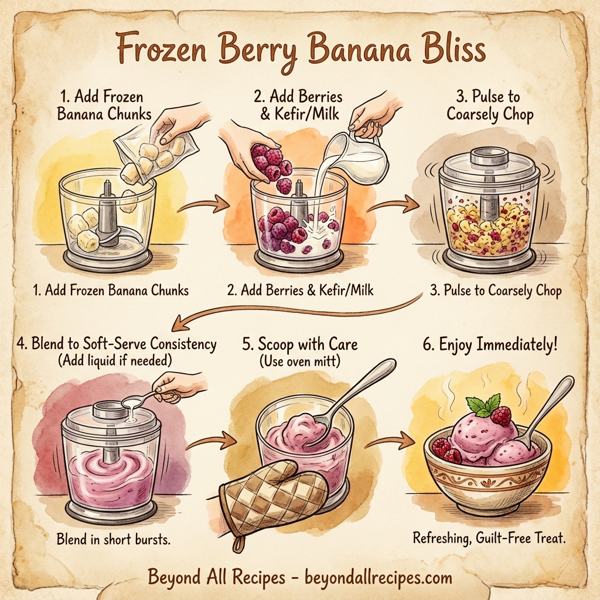 Frozen Berry Banana Bliss instructions
