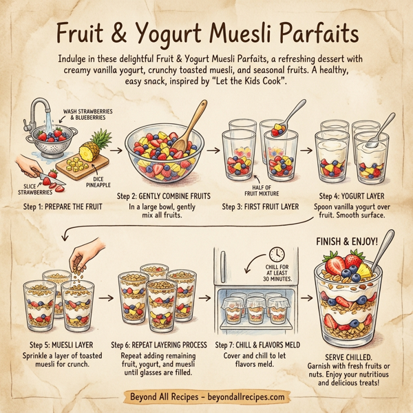 Fruit & Yogurt Muesli Parfaits instructions