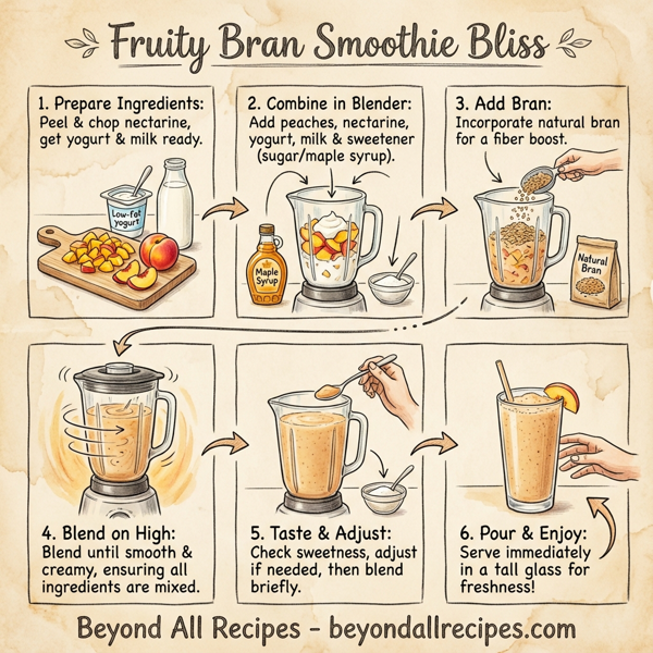 Fruity Bran Smoothie Bliss instructions