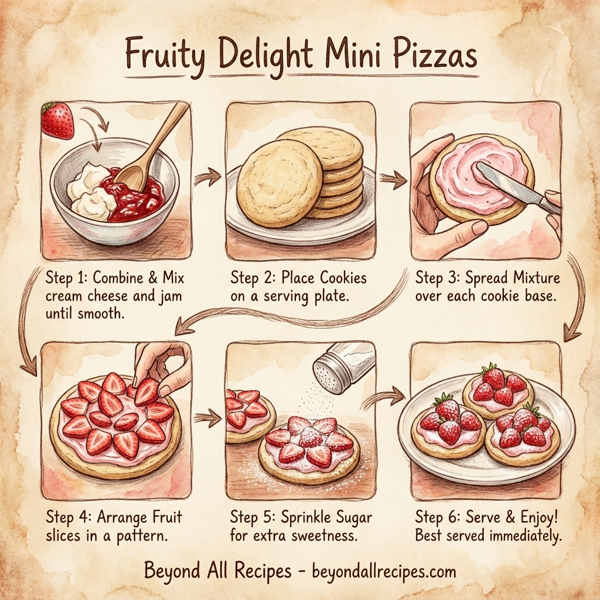 Fruity Delight Mini Pizzas instructions