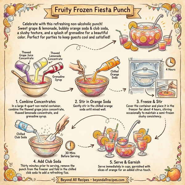 Fruity Frozen Fiesta Punch instructions