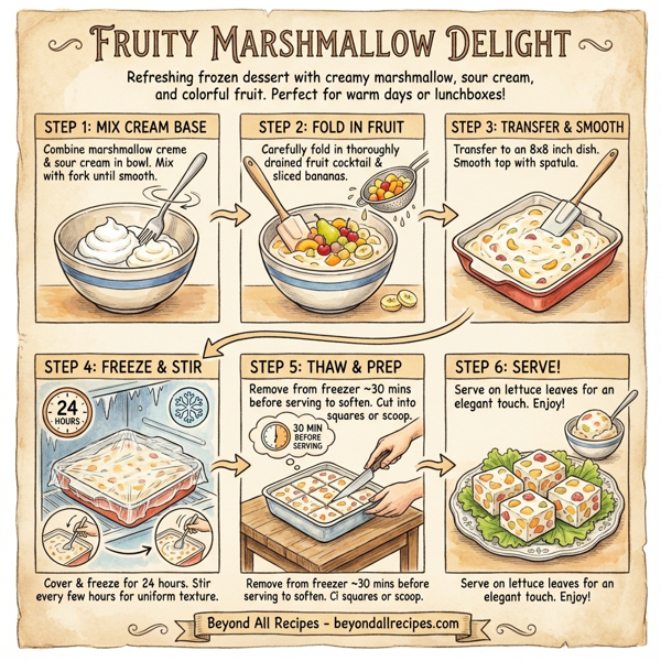 Fruity Marshmallow Delight instructions