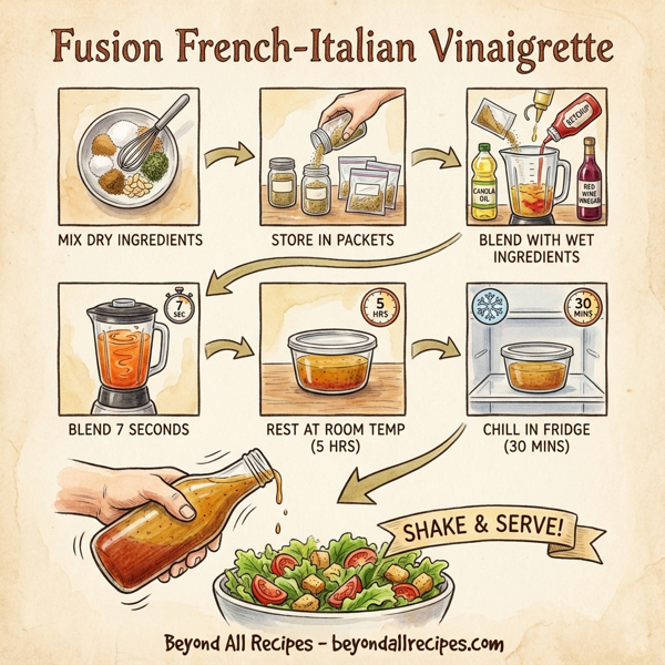 Fusion French-Italian Vinaigrette instructions