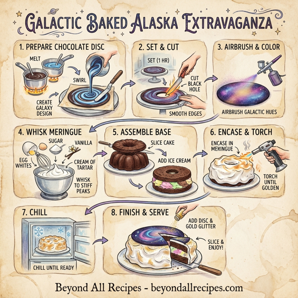 Galactic Baked Alaska Extravaganza instructions
