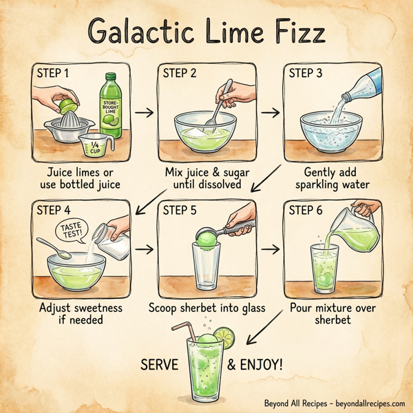 Galactic Lime Fizz instructions