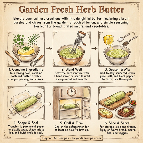 Garden Fresh Herb Butter instructions
