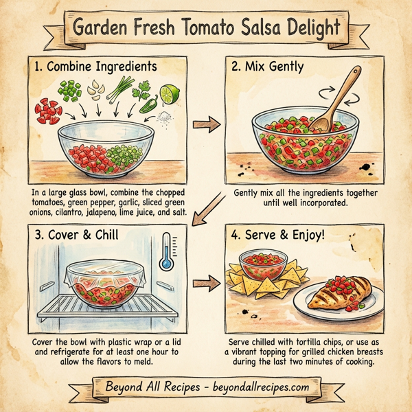 Garden Fresh Tomato Salsa Delight instructions