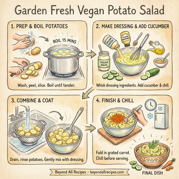 Garden Fresh Vegan Potato Salad instructions