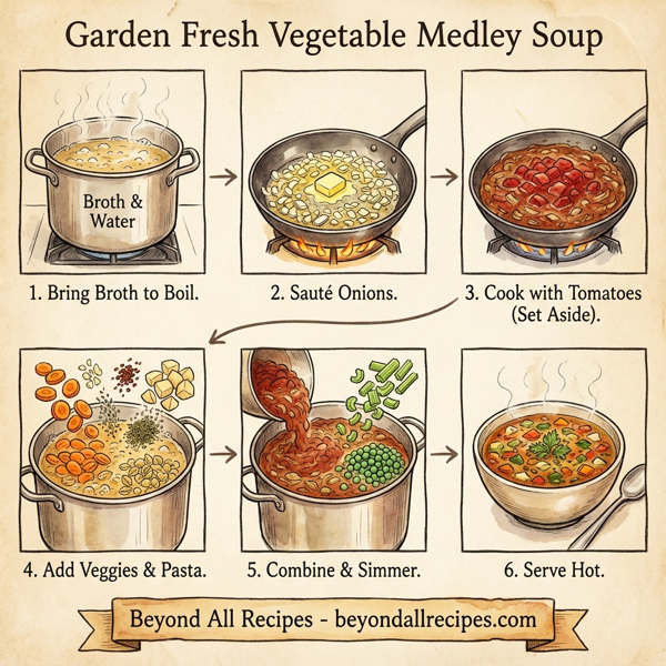 Garden Fresh Vegetable Medley Soup instructions
