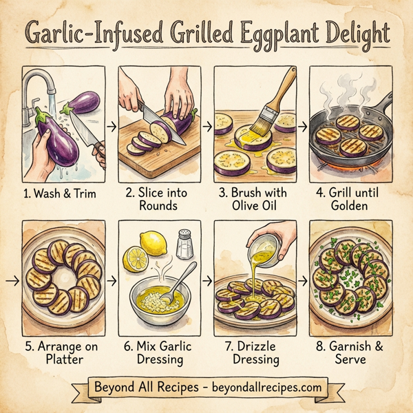 Garlic-Infused Grilled Eggplant Delight instructions