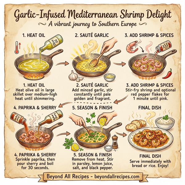 Garlic-Infused Mediterranean Shrimp Delight instructions