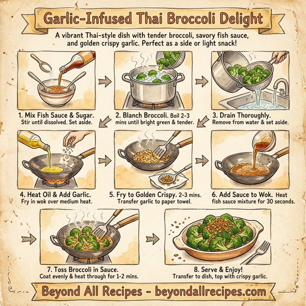 Garlic-Infused Thai Broccoli Delight instructions