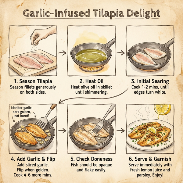 Garlic-Infused Tilapia Delight instructions