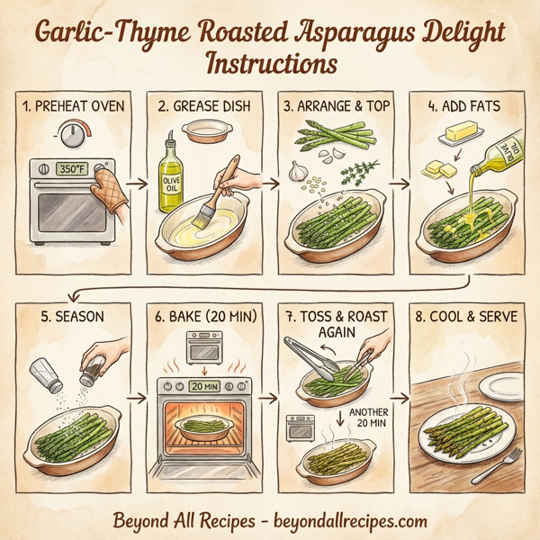 Garlic-Thyme Roasted Asparagus Delight instructions