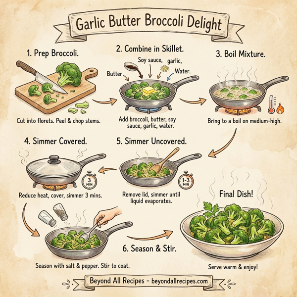Garlic Butter Broccoli Delight instructions