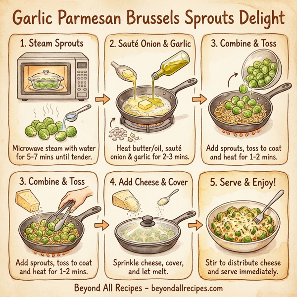 Garlic Parmesan Brussels Sprouts Delight instructions