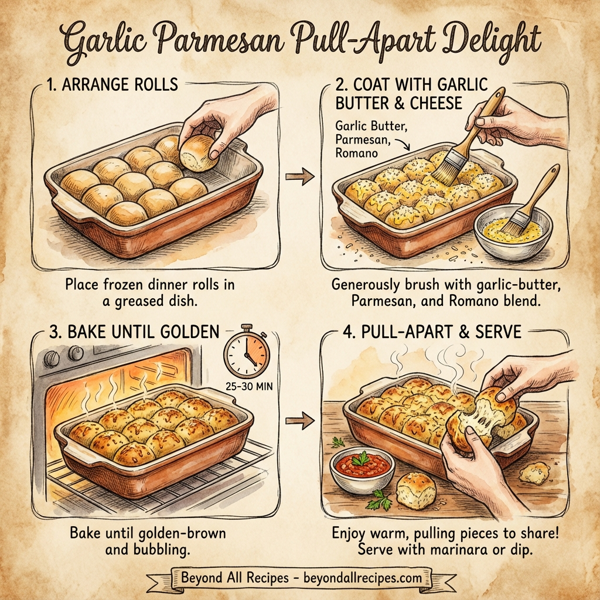 Garlic Parmesan Pull-Apart Delight instructions