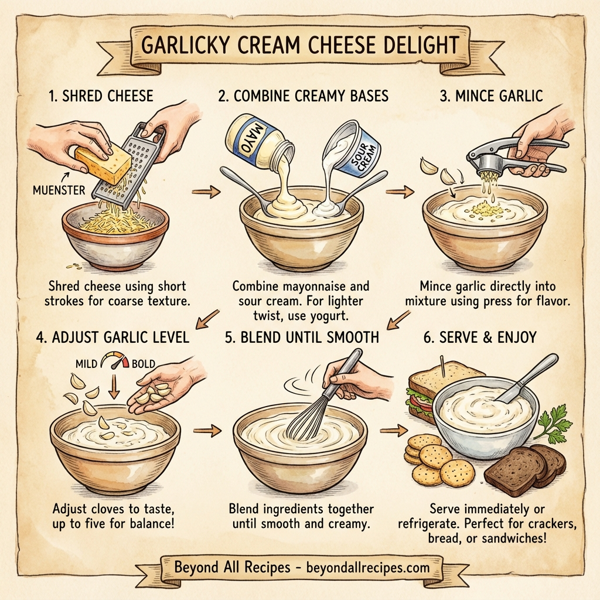 Garlicky Cream Cheese Delight instructions