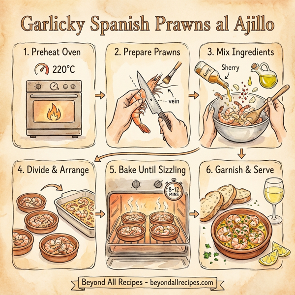 Garlicky Spanish Prawns al Ajillo instructions