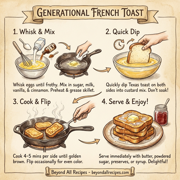 Generational French Toast instructions