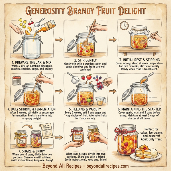 Generosity Brandy Fruit Delight instructions