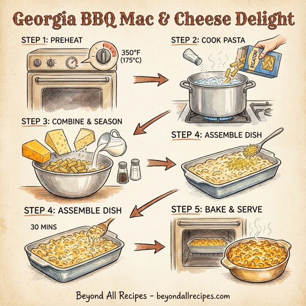 Georgia BBQ Mac & Cheese Delight instructions