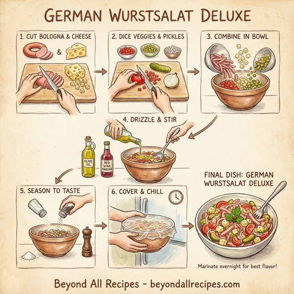 German Wurstsalat Deluxe instructions
