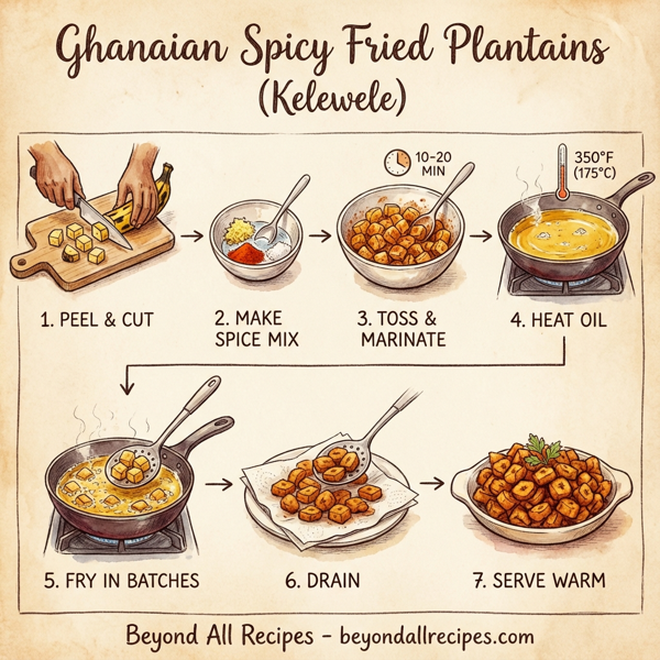 Ghanaian Spicy Fried Plantains instructions