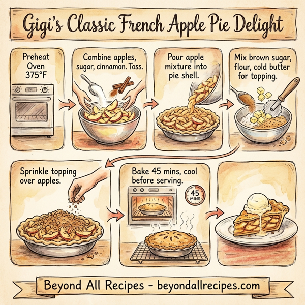 Gigi's Classic French Apple Pie Delight instructions