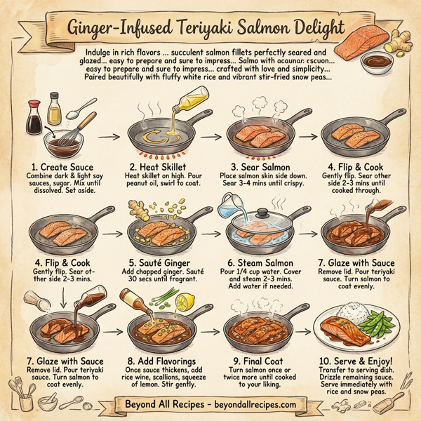 Ginger-Infused Teriyaki Salmon Delight instructions