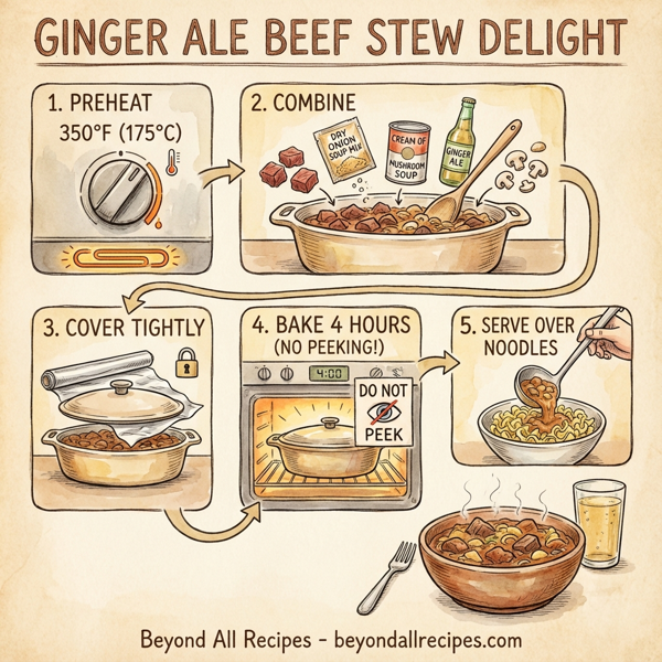Ginger Ale Beef Stew Delight instructions