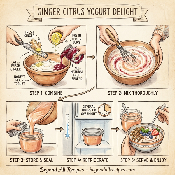 Ginger Citrus Yogurt Delight instructions