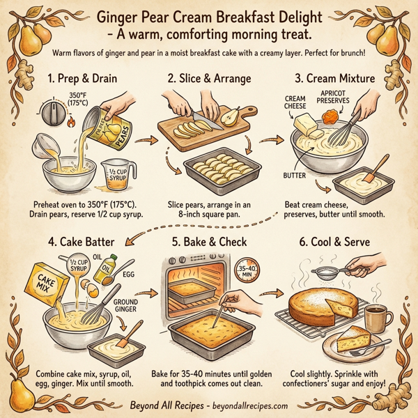 Ginger Pear Cream Breakfast Delight instructions