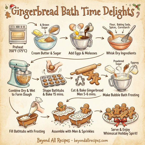 Gingerbread Bath Time Delights instructions