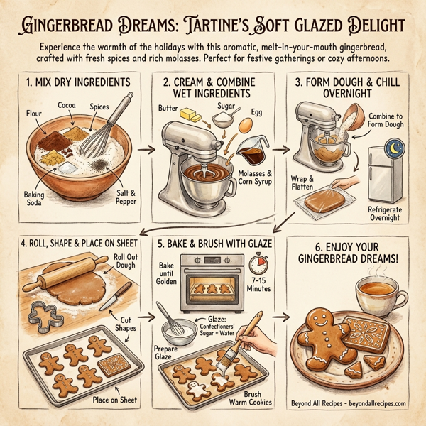 Gingerbread Dreams: Tartine’s Soft Glazed Delight instructions