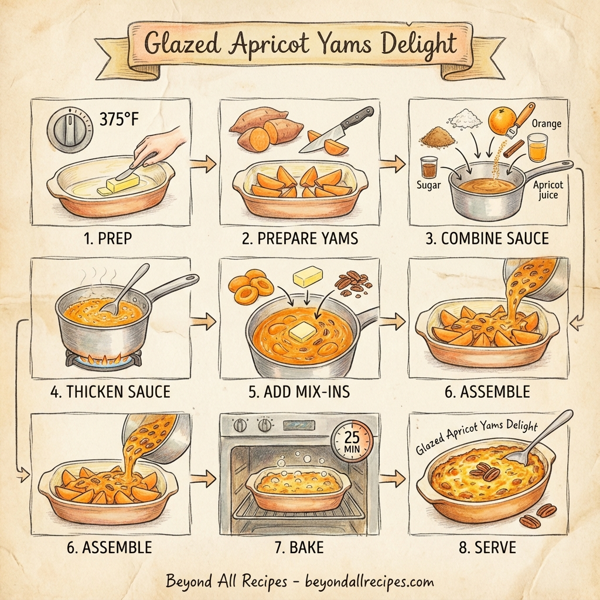 Glazed Apricot Yams Delight instructions