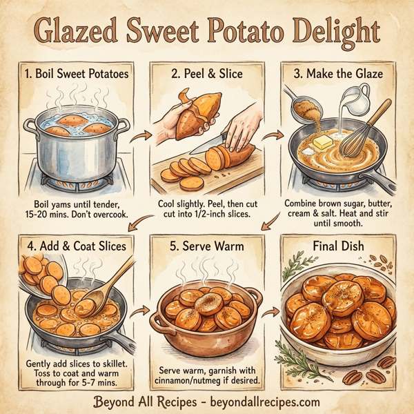 Glazed Sweet Potato Delight instructions