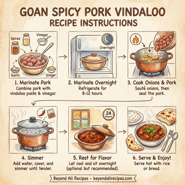 Goan Spicy Pork Vindaloo instructions