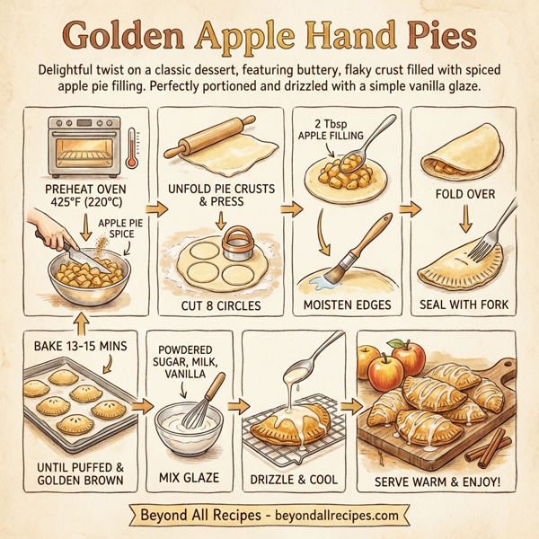 Golden Apple Hand Pies instructions
