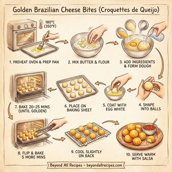 Golden Brazilian Cheese Bites instructions