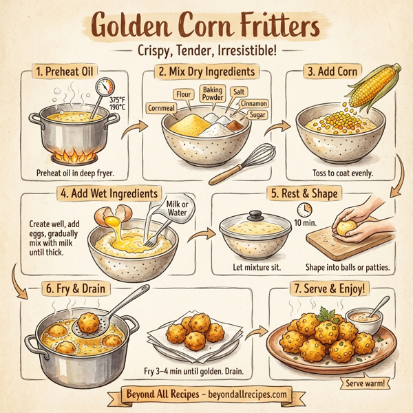 Golden Corn Fritters instructions