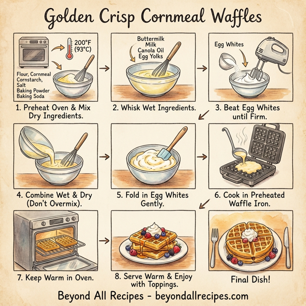 Golden Crisp Cornmeal Waffles instructions