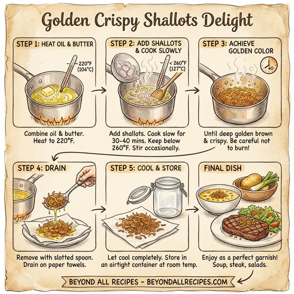 Golden Crispy Shallots Delight instructions