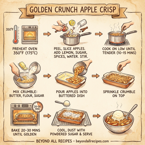 Golden Crunch Apple Crisp instructions