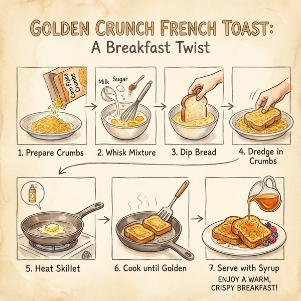 Golden Crunch French Toast instructions