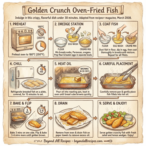 Golden Crunch Oven-Fried Fish instructions