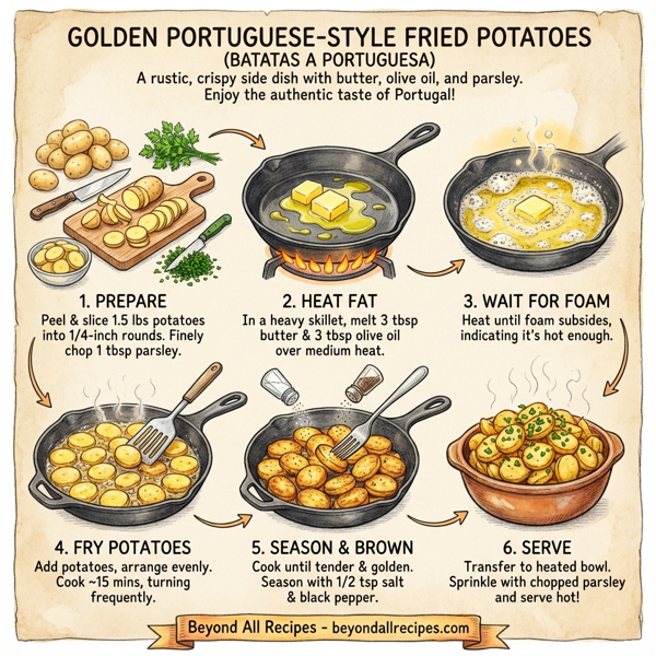 Golden Portuguese-Style Fried Potatoes instructions