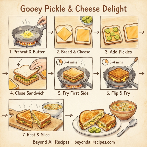 Gooey Pickle & Cheese Delight instructions